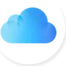 iCloud+ logotipas